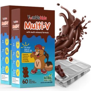 Ositos de chocolate Yum-Vs vitaminas para niños
