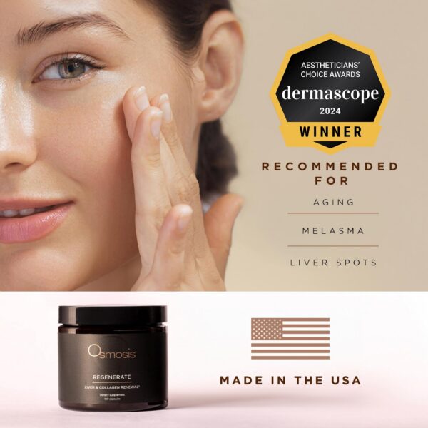 Etiqueta frontal Osmosis Regenerate