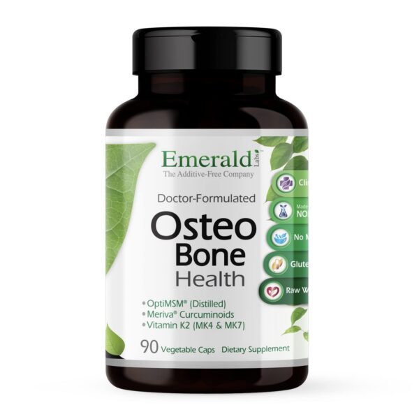 Version 1.0.0 Osteo Bone Health suplemento huesos y articulaciones Emerald Labs