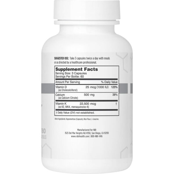 Osteo-K cápsulas 180