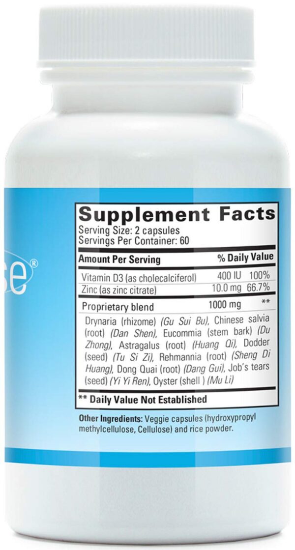 Detalles de OsteoPhase fórmula herbal natural para huesos saludables