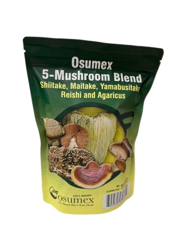 Osumex Mezcla de 5 hongos paquete de 30 sachets para salud