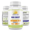 Our Daily Vites vitamina d3 k2 90 tabletas frasco