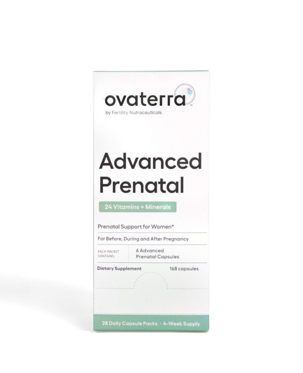 Etiqueta frontal Ovaterra Prenatal 550 Colina