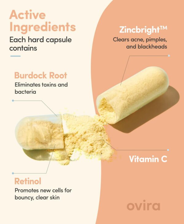 Cápsulas Ovira Skin Clear