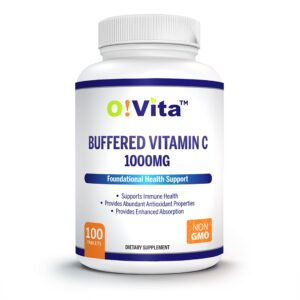 Version 1.0.0 O!VITA Vitamina C buffer 1000mg 100 tabletas antioxidante