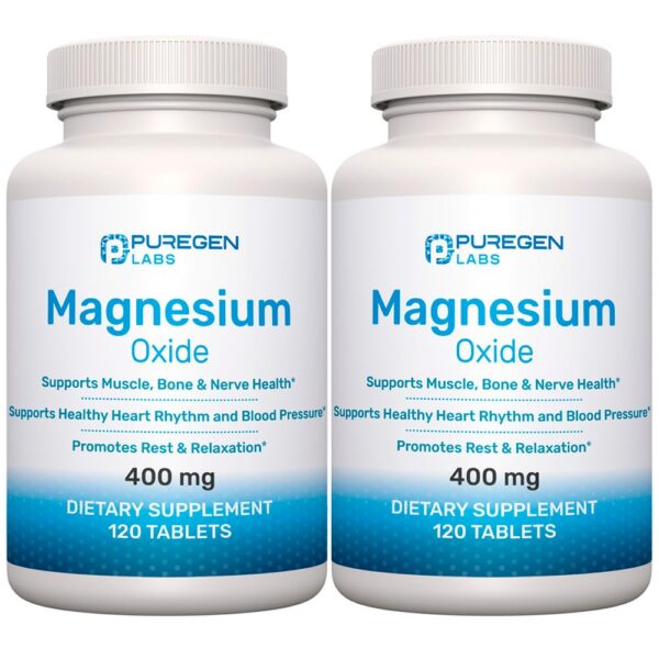 Version 1.0.0 Frente del envase Óxido de Magnesio 400 mg