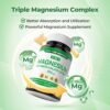 Etiqueta del producto OXYENERGY magnesio triple complejo