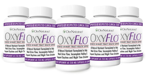 OxyFlo suplemento control de vejiga para hombres y mujeres