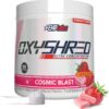 Frente del envase OxyShred Cosmic Blast