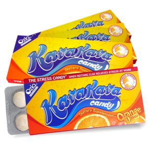 Paquete Ozia Originals caramelos de kava kava sabor naranja para estrés