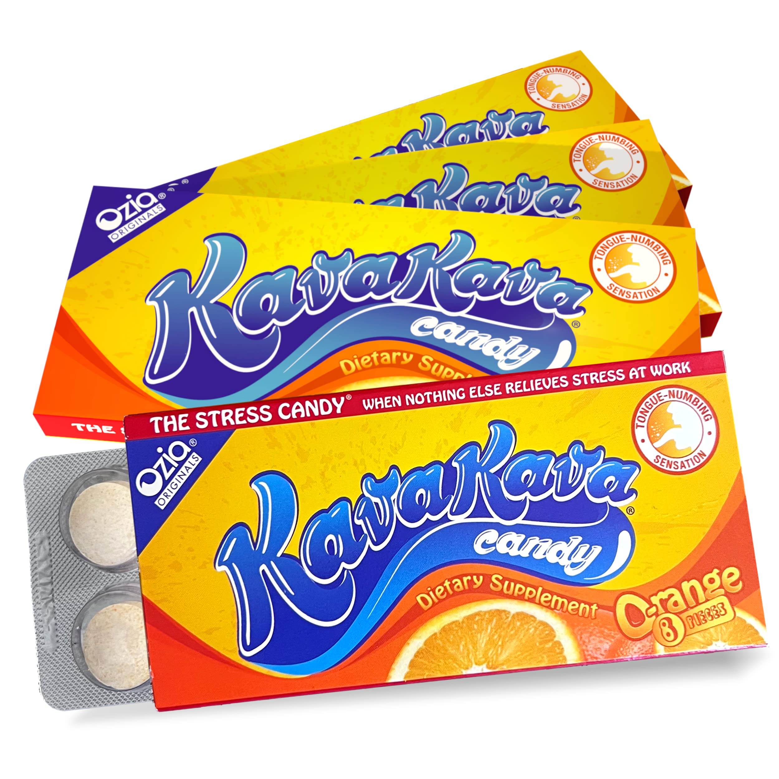 Ozia Originals Kava Kava Caramel Candies Natural Extract