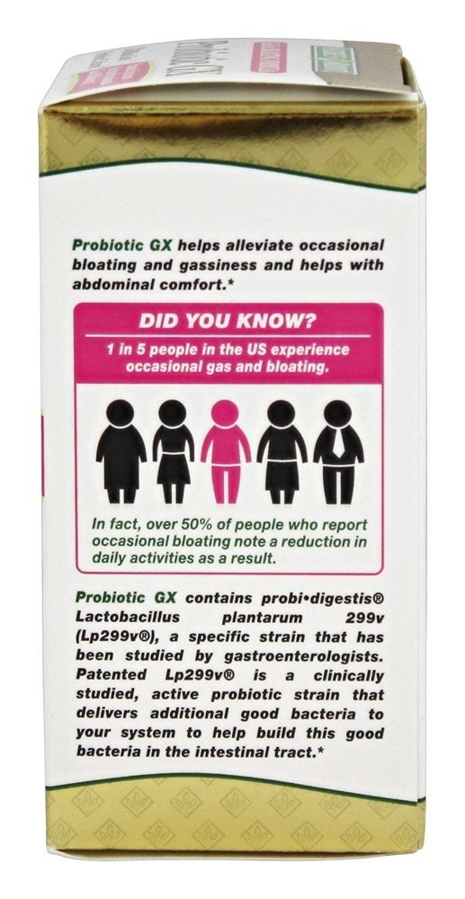 Pack de 4 Nature's Bounty Probiotic GX 25 cápsulas