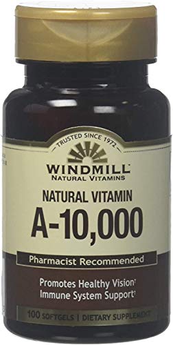 Pack ahorro 3 Windmill Vitamina A 10000 UI 100 cápsulas