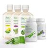 Version 1.0.0 Pack AloeCure jugo y cápsulas de aloe vera sabores uva limón natural