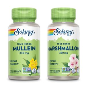 Version 1.0.0 Pack bienestar SOLARAY con gordolobo y malvavisco en cápsulas