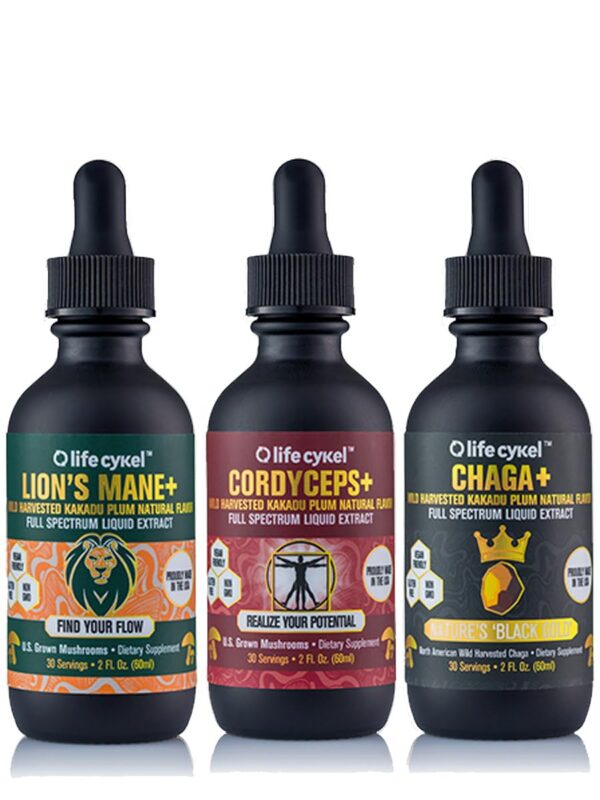 Pack Lifecykel This is It con extractos de hongos chaga melena de león y cordyceps