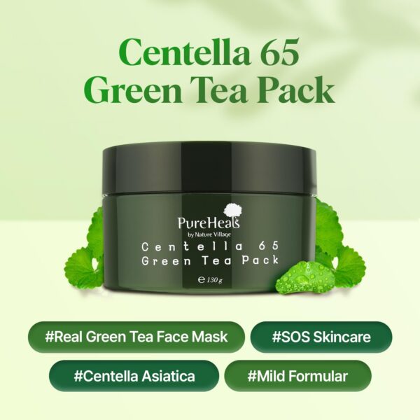 Pack naturaleza Pureheal's Centella y té verde