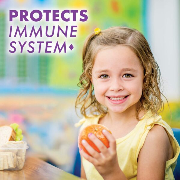 Pack vitamina c niños libre soya gluten Bluebonnet 90 tabletas