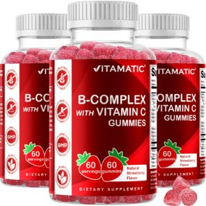 Pack 3 gomitas vitamina B Vitamatic 180 unidades total