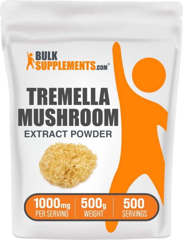 Version 1.0.0 Paquete BulkSupplements extracto de hongo Tremella en polvo
