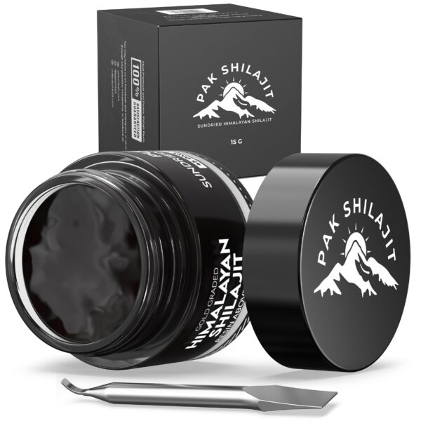 Version 1.0.0 Shilajit dorado PakShilajit frontal