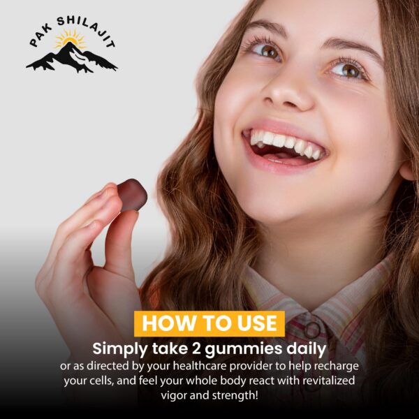 Gomitas Shilajit Himalayan sabor frambuesa-sandia