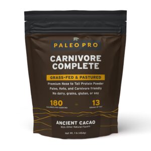 PaleoPro Carnivore Complete proteína en polvo 1 lb