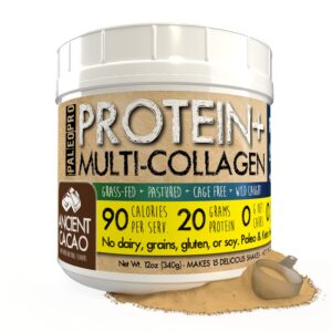 Frasco PaleoPro Protein+ Multi-Colágeno cacao antiguo