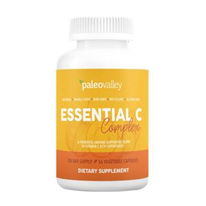 Paleovalley Essential C Complejo Vitamina C Orgánica 56 cápsulas