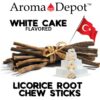 Palitos duraderos de raíz de regaliz para aliento fresco
