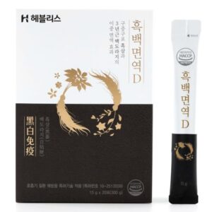 Palitos de miel con ginseng negro coreano H HEBLIS paquete individual