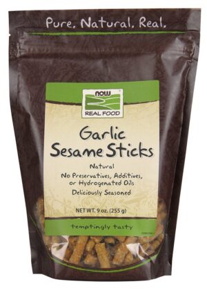 Version 1.0.0 Palitos de sésamo con ajo NOW Foods