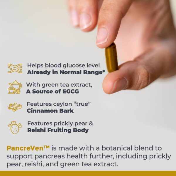 Frasco y cápsulas PancreVen