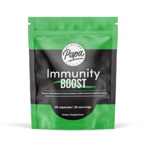 Version 1.0.0 Papa Boost multivitamínico cápsula líquida unisex