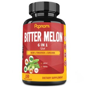 Papnami extracto orgánico melón amargo cápsulas bienestar general 150