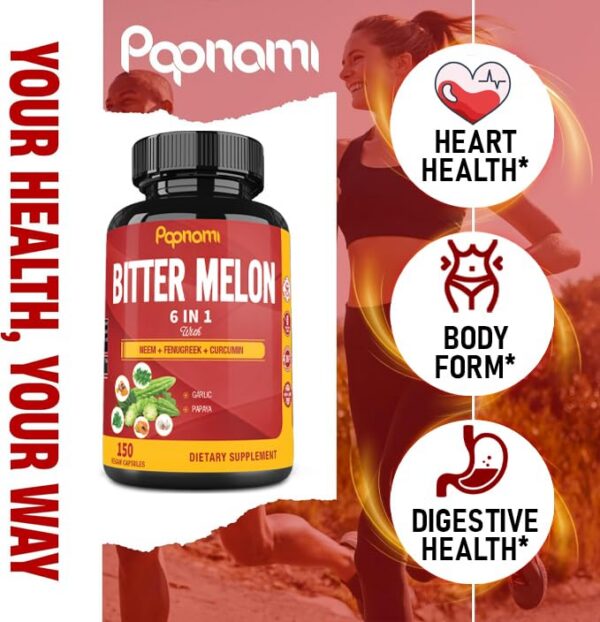 Version 1.0.0 Papnami suplemento natural melón amargo y hierbas para salud integral