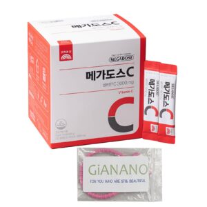 Paquete 100 sobres Gianano Powder Vitamin Stick Vitamina C