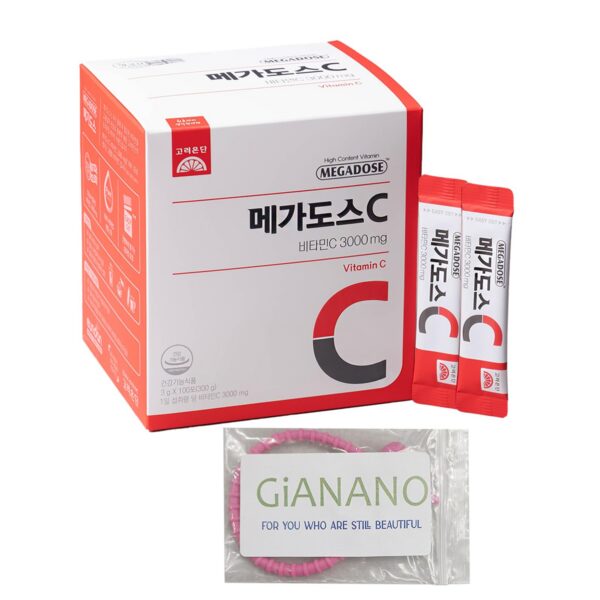 Paquete 100 sobres Gianano Powder Vitamin Stick Vitamina C