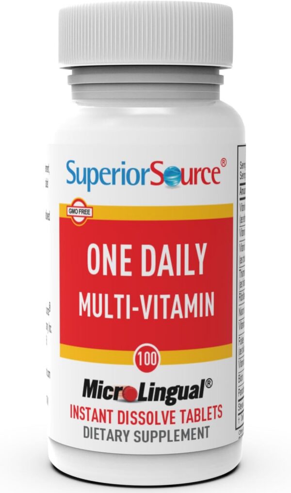 Paquete de 100 tabletas Superior Source multivitamínico