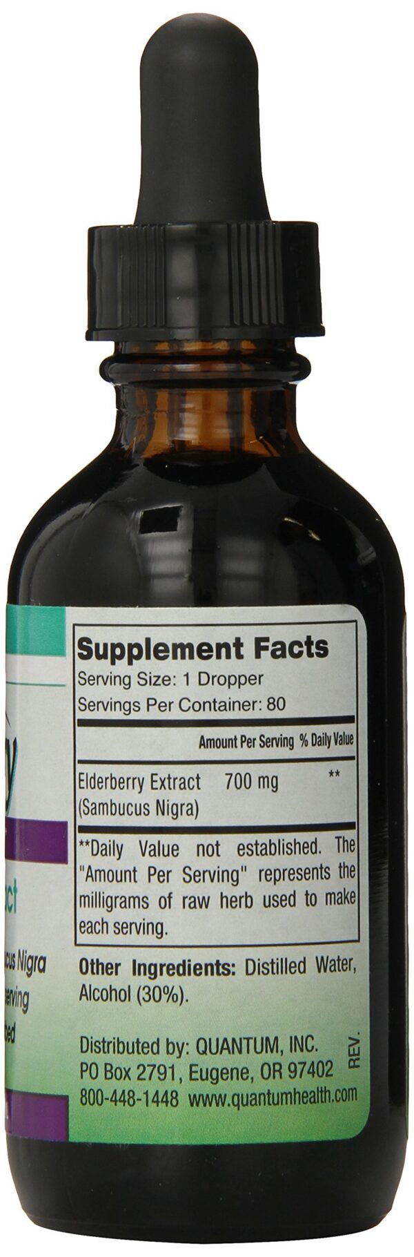 Paquete de 12 frascos extracto de saúco Quantum 2 onzas