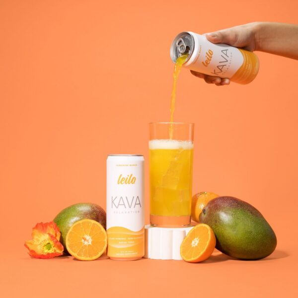 Paquete 12 latas bebida espumosa relajante LEILO