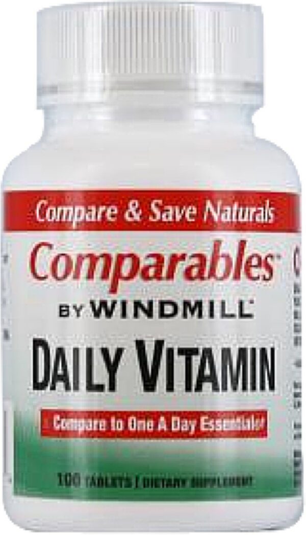 Paquete de 12 tabletas de vitaminas diarias Windmill