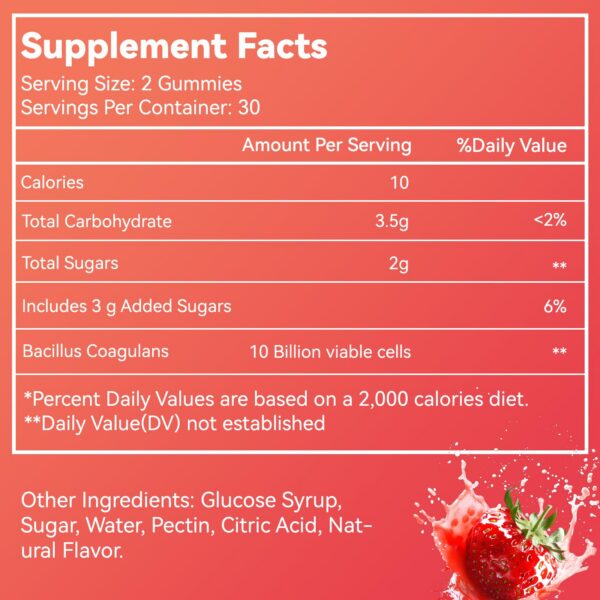 Version 1.0.0 Paquete 120 gomitas probióticas SmildeHeal para salud intestinal