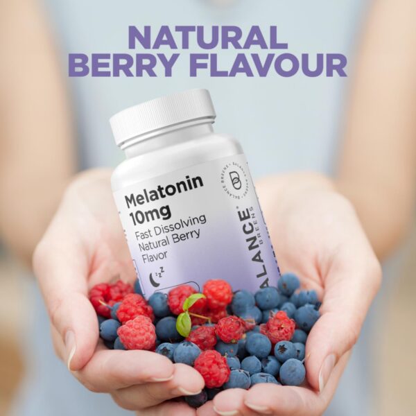 Suplemento natural para sueño profundo y relajación balancebreens