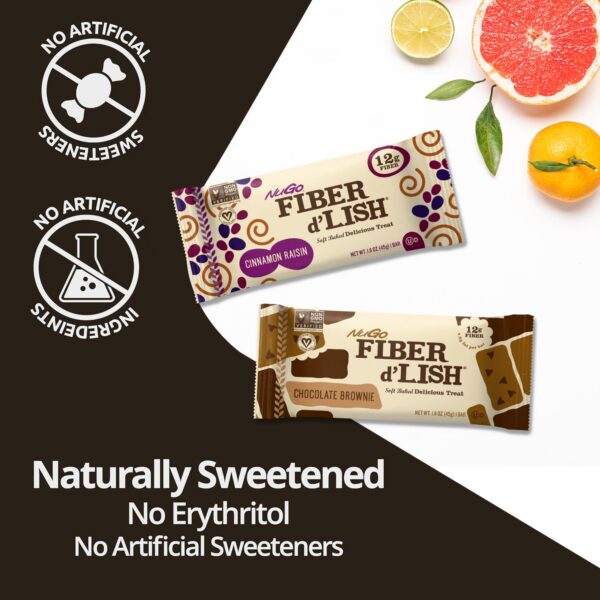 Barra fibra suave textura galleta sabor chocolate