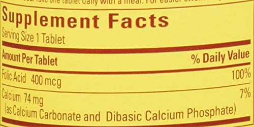 Version 1.0.0 Paquete 2 ácido fólico Nature Made 400 mcg 250 tabletas vista lateral