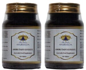 Paquete de 2 AMRUTADI GUGGULU fórmula ayurvédica tradicional