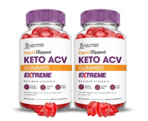Paquete de 2 gominolas Keto ACV Rapid Ripped 120 unidades