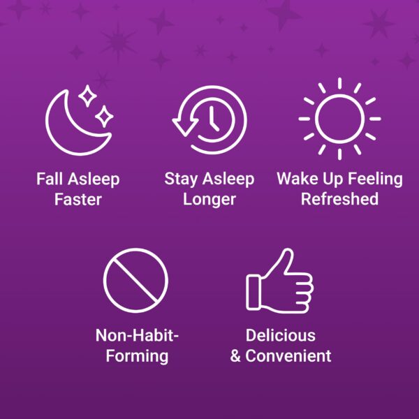 Paquete 2 de Gomitas Somnapure Force Factor melatonina para sueño